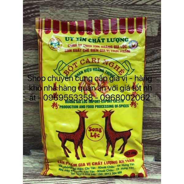 [GIÁ SỈ - FREESHIP] BỘT CARI NGHỆ HOÀNG THỊNH 400G