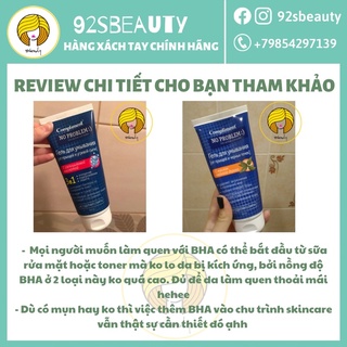 Sữa rửa mặt Compliment No Problem dạng gel ngừa mụn