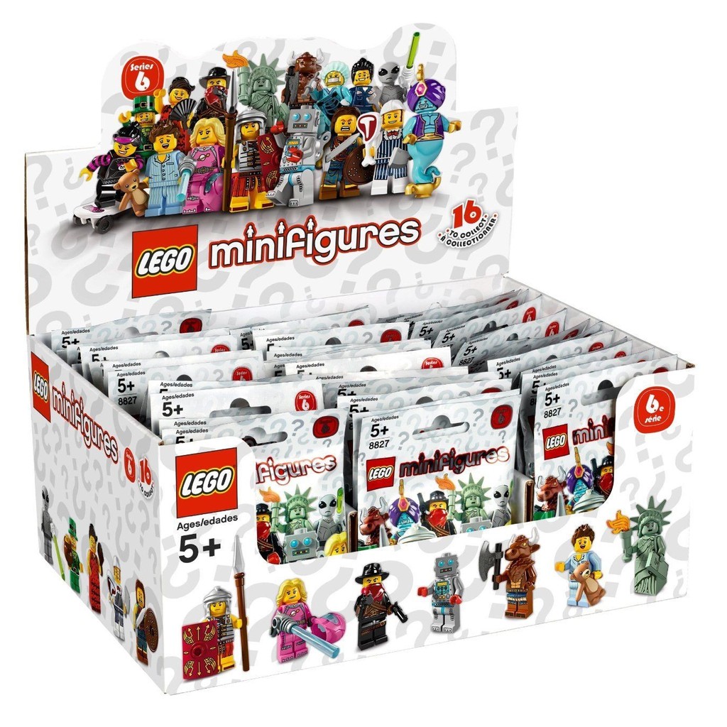 Lego 8827 - Nhân vật Lego Minifigures Series 6