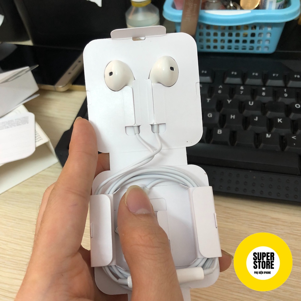 Tai nghe 7/8/7plus/8 Plus/X/Xs/Xs Max/11/12/pro/max cổng cắm Lightning bảo hành 12 tháng