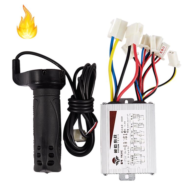 Bộ Điều Khiển Tốc Độ 36v 500w Cho Xe Đạp / Xe Máy Điện / Xe Đạp Điện