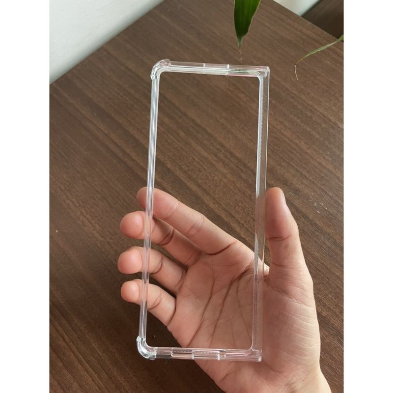 Samsung Z FOLD 5 / Z Fold 2_Ốp lưng trong cứng viền dẻo bo 4 cạnh chống sốc khoe trọn vẻ đẹp của máy