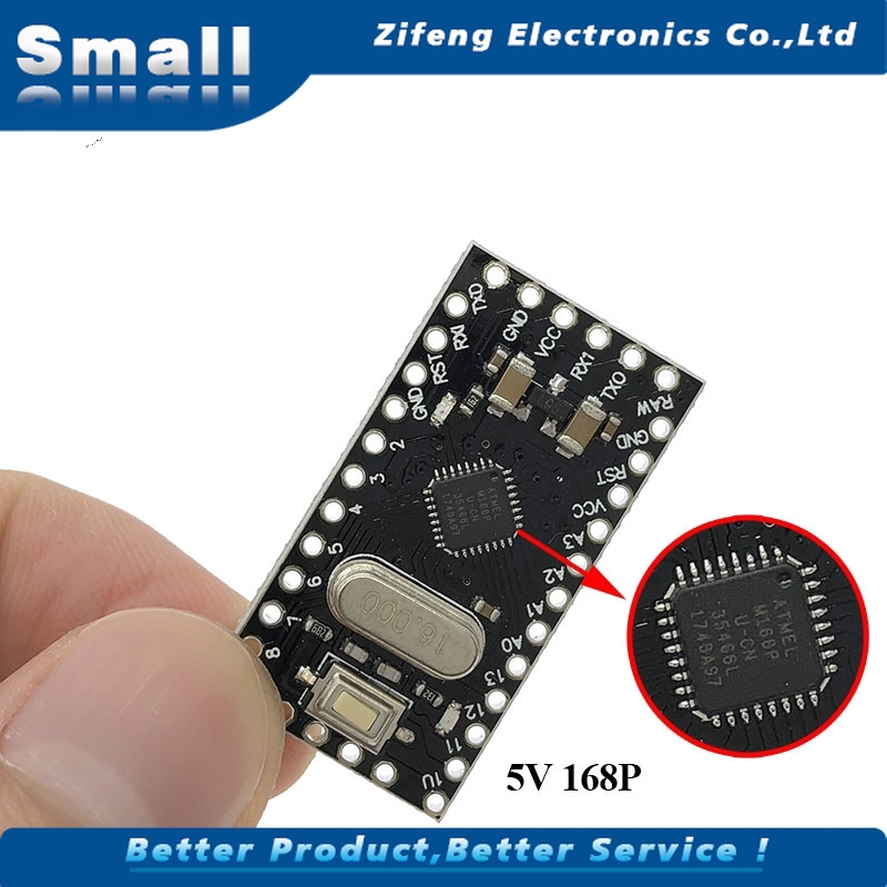 Bảng Mạch Nano Pro Mini 168 / 328 Atmega168 5v 16m / Atmega328P-Mm 328p Mini Atmega328 5v / 16mhz Cho Arduino