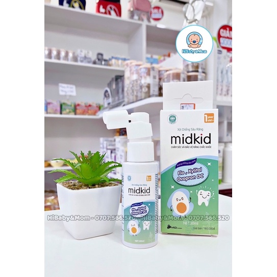 XỊT CHỐNG SÂU RĂNG MIDKID