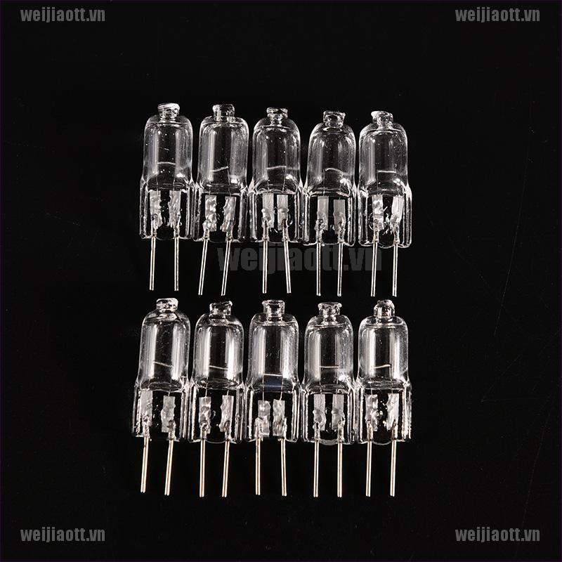 10 Bóng Đèn Halogen G4 12v 20w Siêu Sáng