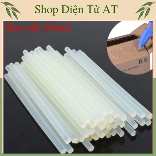 Keo Nến Silicon 10mm Dùng Cho Súng Bắn Keo Loại To⚡Siêu Rẻ⚡ Sửa Chữa Đồ Gia Dụng Trong Nhà, Làm Hand Made