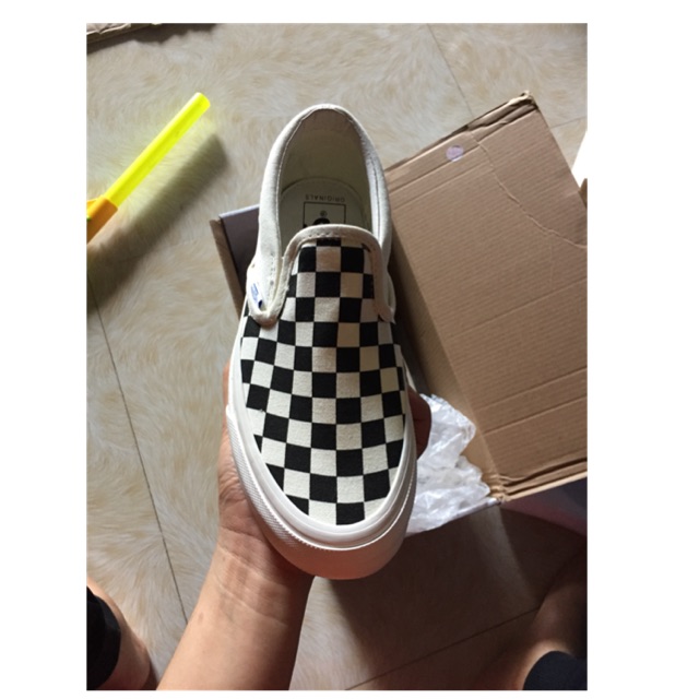 Giày vans slip on vauth ( ảnh thật)