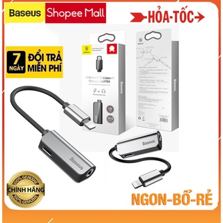 Bộ chia cổng Lightning 1 thành 2 Baseus L37 cho iPhone - Giải pháp vừa nghe nhạc vừa chơi GAME tiện lợi