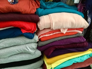 Vải cotton, len