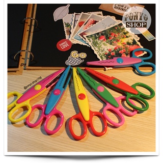 Kéo cắt viền làm thủ công Handmade (Cỡ nhỏ)