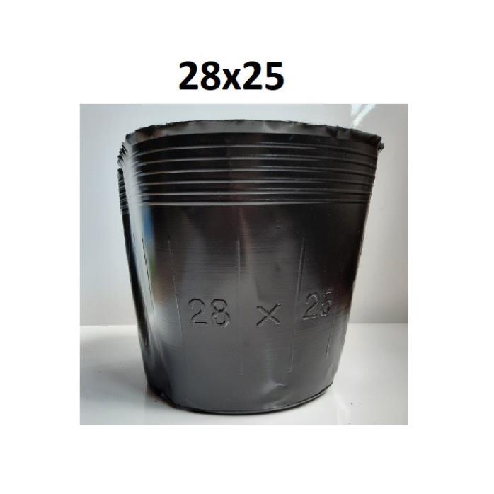 1kg chậu ươm (bầu) cây 28x25 hàng dày đẹp