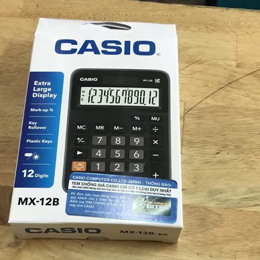 Máy tính Casio MX 12B chính hãng