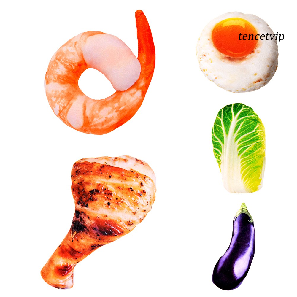 Đồ chơi nhai gặm hình thức ăn vui nhộn dành cho thú cưng
