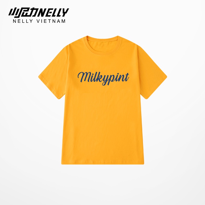 Áo thun tay lỡ NELLY unisex form dáng rộng milkypint | BigBuy360 - bigbuy360.vn
