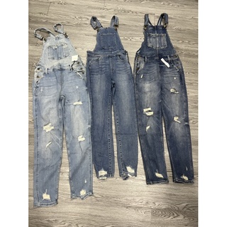 [virusplussize]Yếm jean bigsize sneakpeak mini size sml