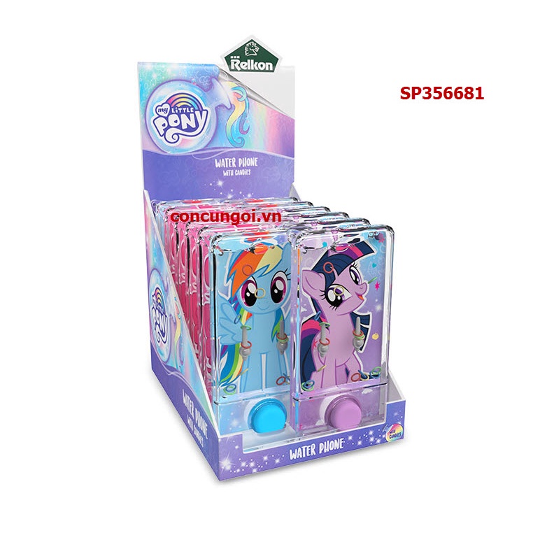 Kẹo điện thoại bấm vòng nước My little Pony Relkon (cái)