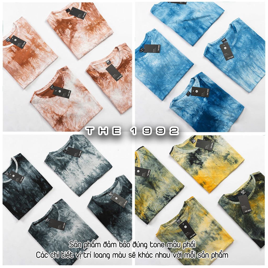 Áo phông loang cotton Áo thun phối màu THE 1992 | BigBuy360 - bigbuy360.vn