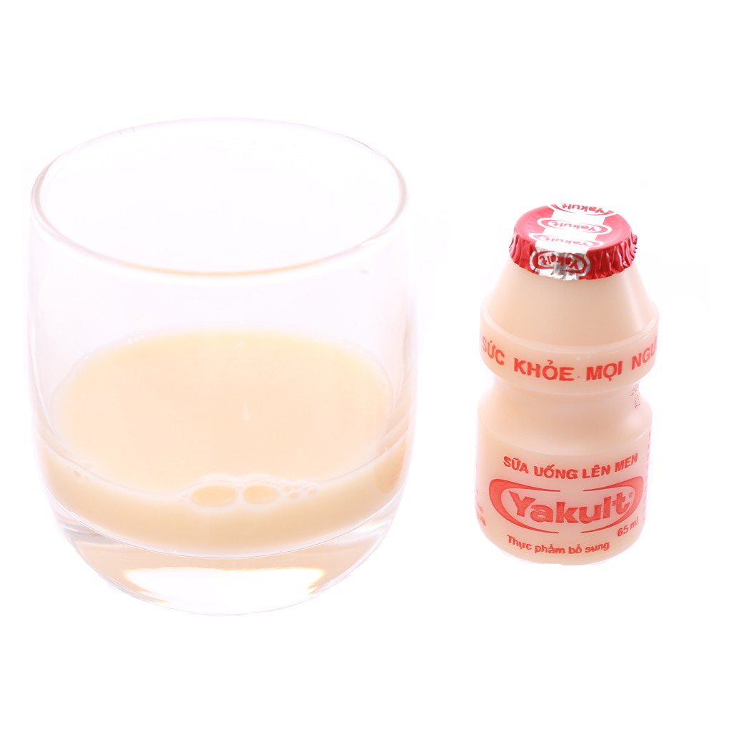 Lốc 5 chai sữa uống lên men Yakult 65ml