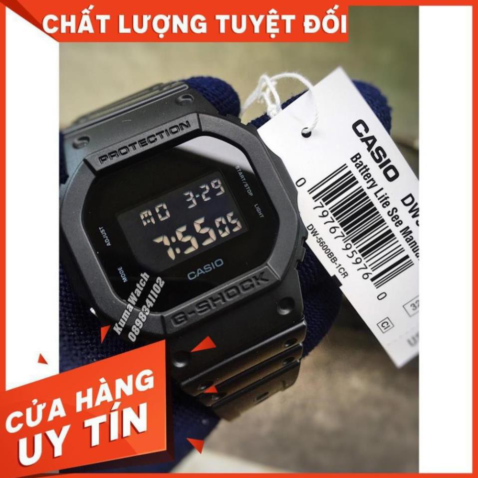 Đồng hồ nam Casio Gshock DW-5600BB-1CR –Chống nước 200m, Nam tính, 42mm, Đen huyền ảo | BigBuy360 - bigbuy360.vn