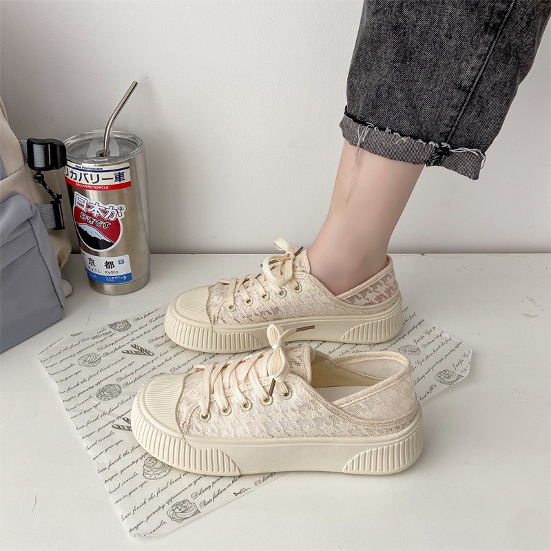 Giày sneaker lưới SIÊU THOÁNG KHÍ cho nữ mẫu mới siêu hot 2022, ĐI 2 KIỂU DÁNG SỤC VÀ GIÀY (6688)