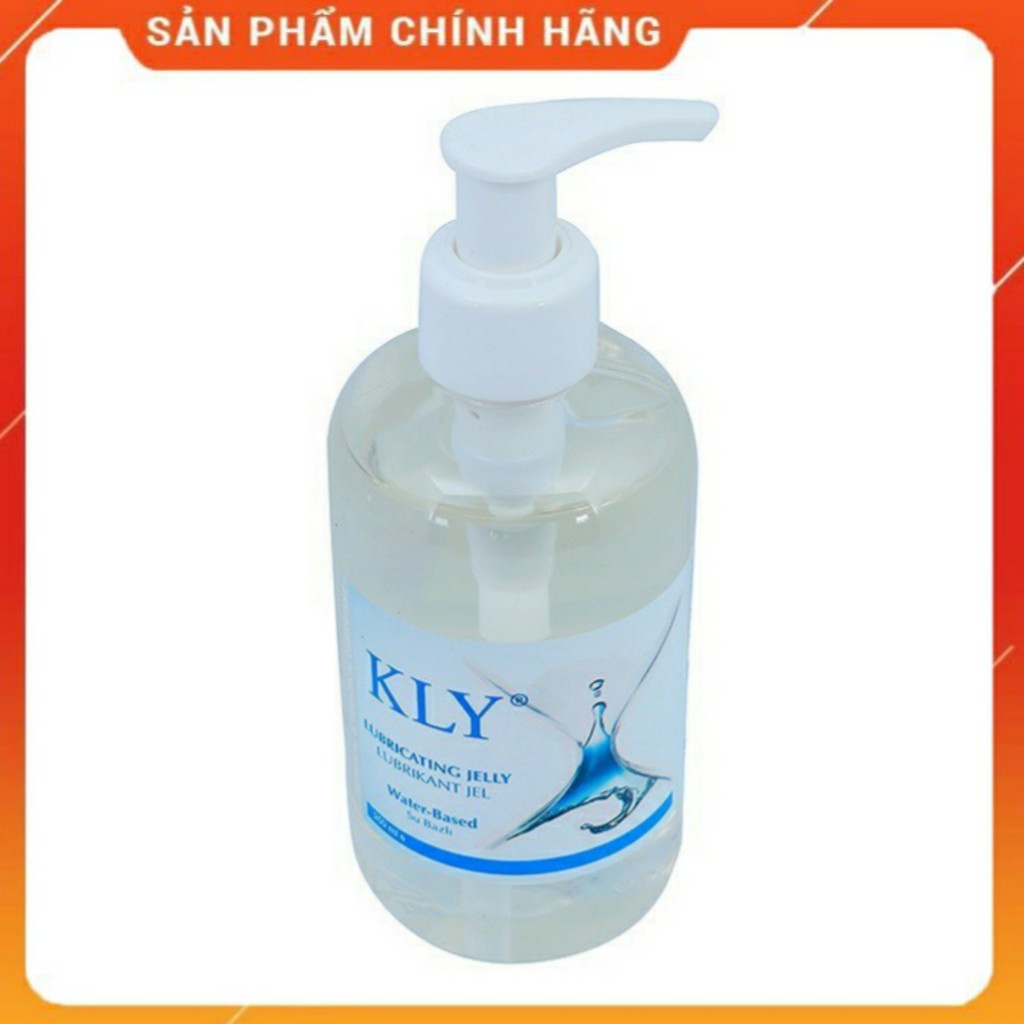  [ CHÍNH HÃNG ] - Gel bôi trơn gốc nước KLY chai 250ml , An toàn, hiệu quả