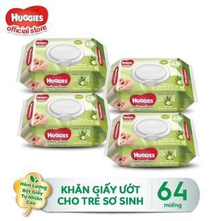 Khăn ướt Huggies 64 tờ