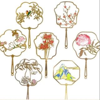 Bookmark hình quạt cổ trang