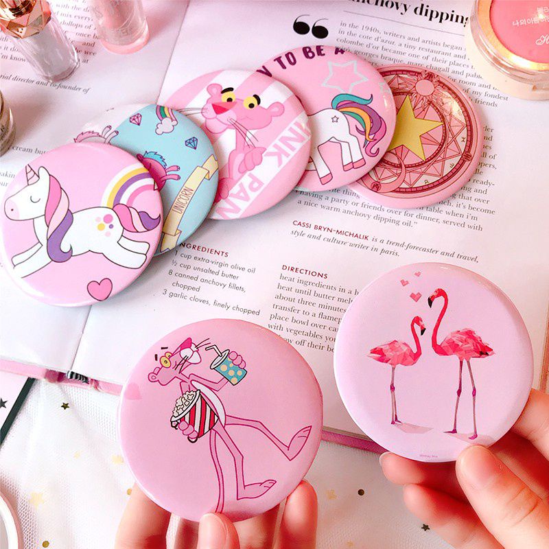 [Giá sỉ] Gương mini Hàn Quốc cầm tay siêu dễ thương