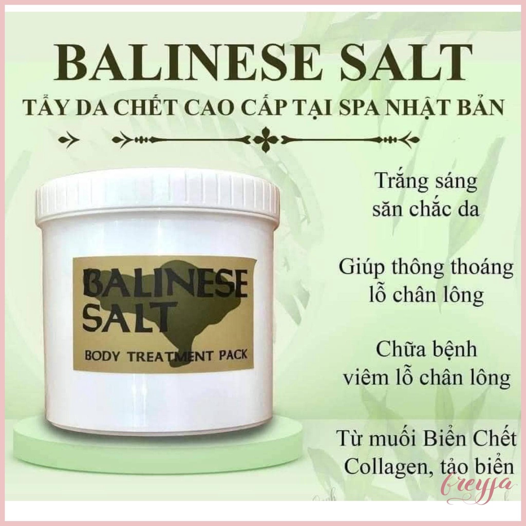 Bộ Dưỡng Trắng Da toàn thân body Collagen Balinese Yogurt Pack dưỡng trắng cao cấp Spa Nhật