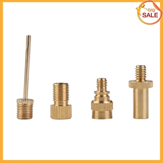 Set 4 đầu chuyển đổi van xe đạp tiện dụng