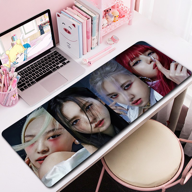 Tấm lót chuột BLACKPINK - BLINKs (LISA, JISOO, JENNIE, ROSÉ) - Mouse Pad Gaming in theo yêu cầu đủ kích thước