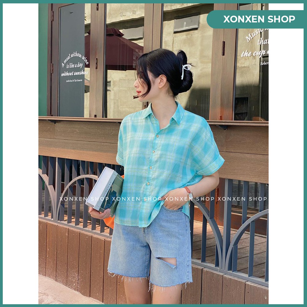 Quần jean nữ quần jean lửng ulzzang hàng xuất xịn rách cá tính XONXEN SHOP HUẾ M 561