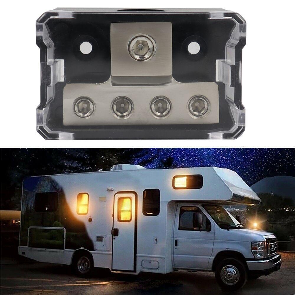 Khối Phân Phối Nguồn LAYOR1 1x 0GA IN 4x 4GA Cho Xe Hơi