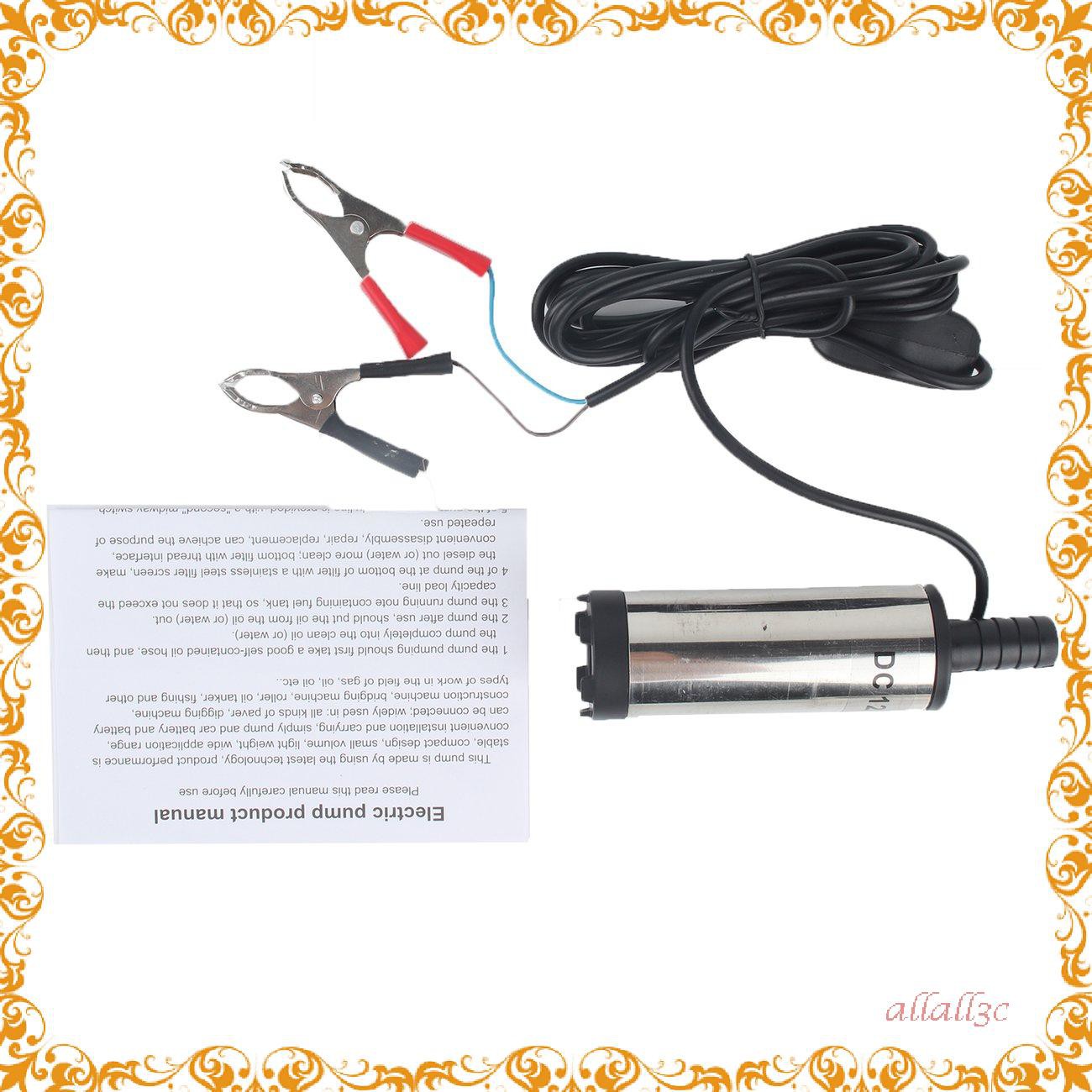 Ống Bơm Chuyển Nhiên Liệu 12v 38mm