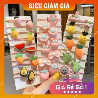 [Giá 1k] Dây cột tóc dễ thương cho bé