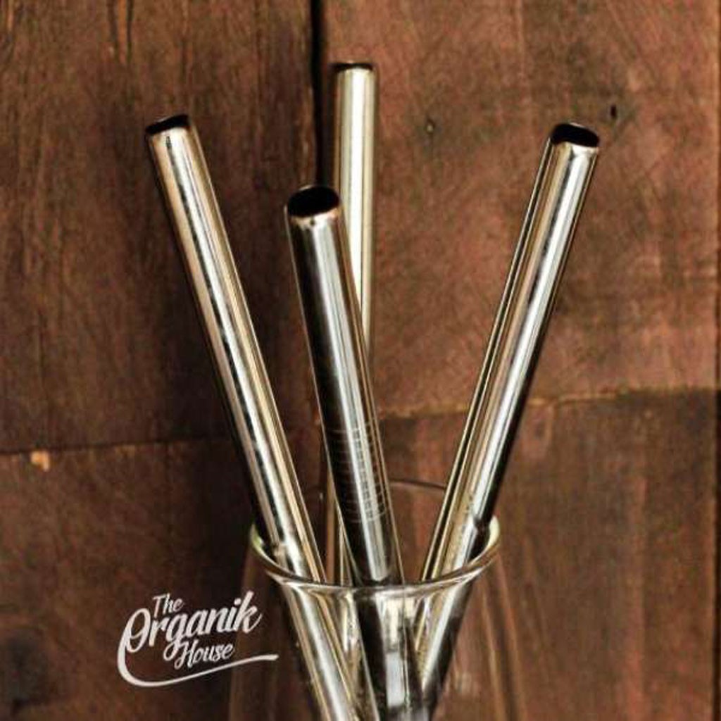 Ống Hút Trà Sữa Inox 304 Organic Thân Thiện Môi Trường