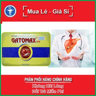 Bổ Gan Gatomax Syn Tăng Cường Bảo Vệ Chức Năng Gan Hộp 60 viên