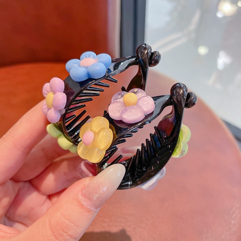 Kẹp Tóc Màu Sắc Tinh Tế Phong Cách Hàn Quốc Cho Bé Gái