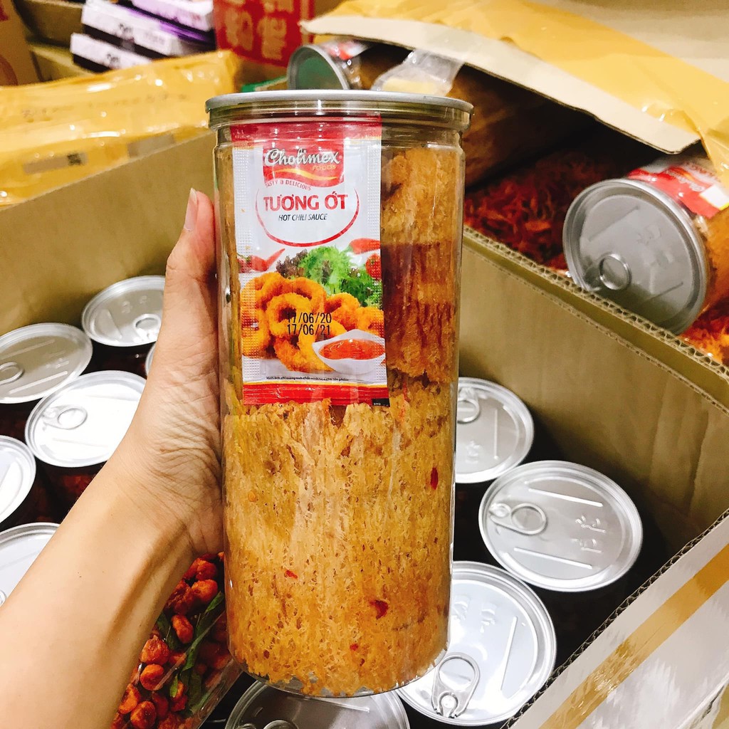 Mực tẩm cán tẩm vị mỏng siêu hot ( hũ 250g )