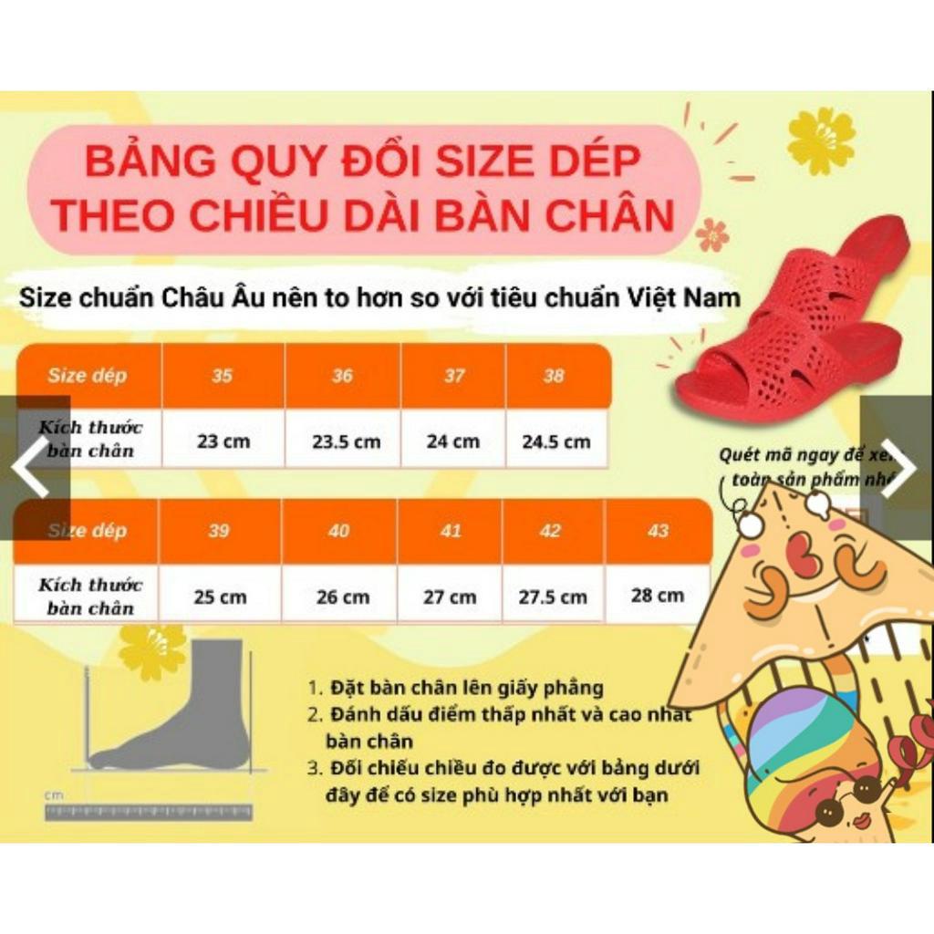 Dép tổ ong siêu nhẹ XANH RÊU cho nam nữ VAC from rộng  lùi 2 size là vừa