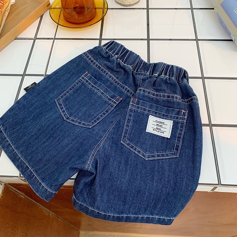 Quần Short Jean Kiểu Hàn Quốc Thời Trang Mùa Hè Cho Bé