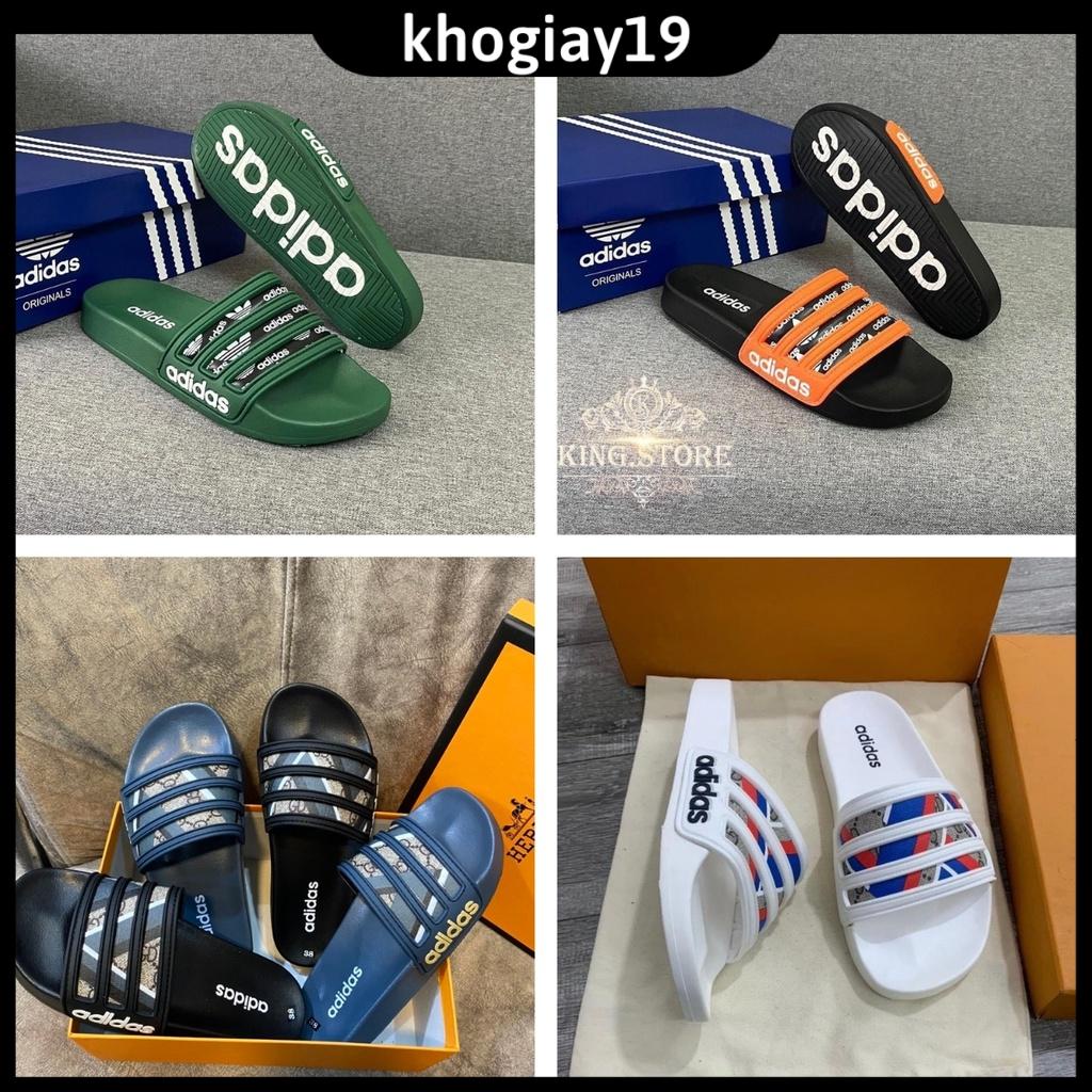 Dép quai ngang nam nữ siêu nhẹ êm chân thời trang thương hiệu ADIDAS hot trend hè 2022