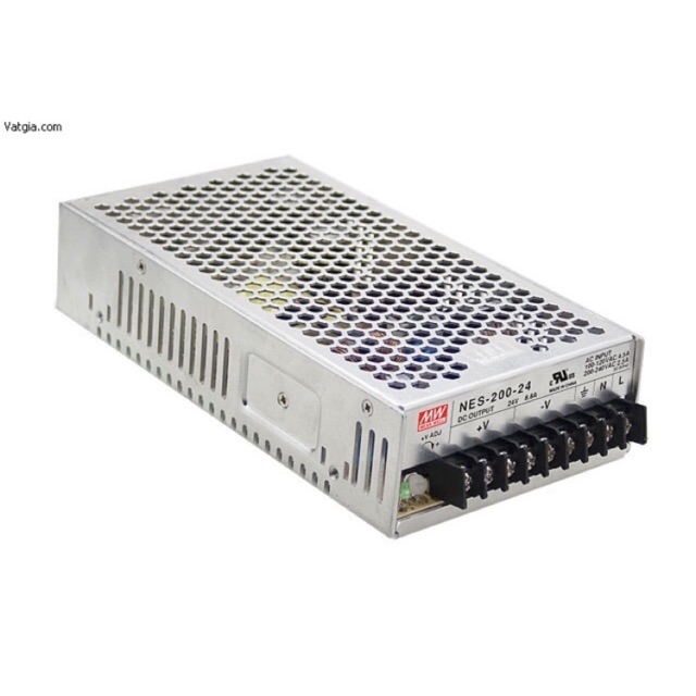 Nguồn MW s-201-5.   5v/40a