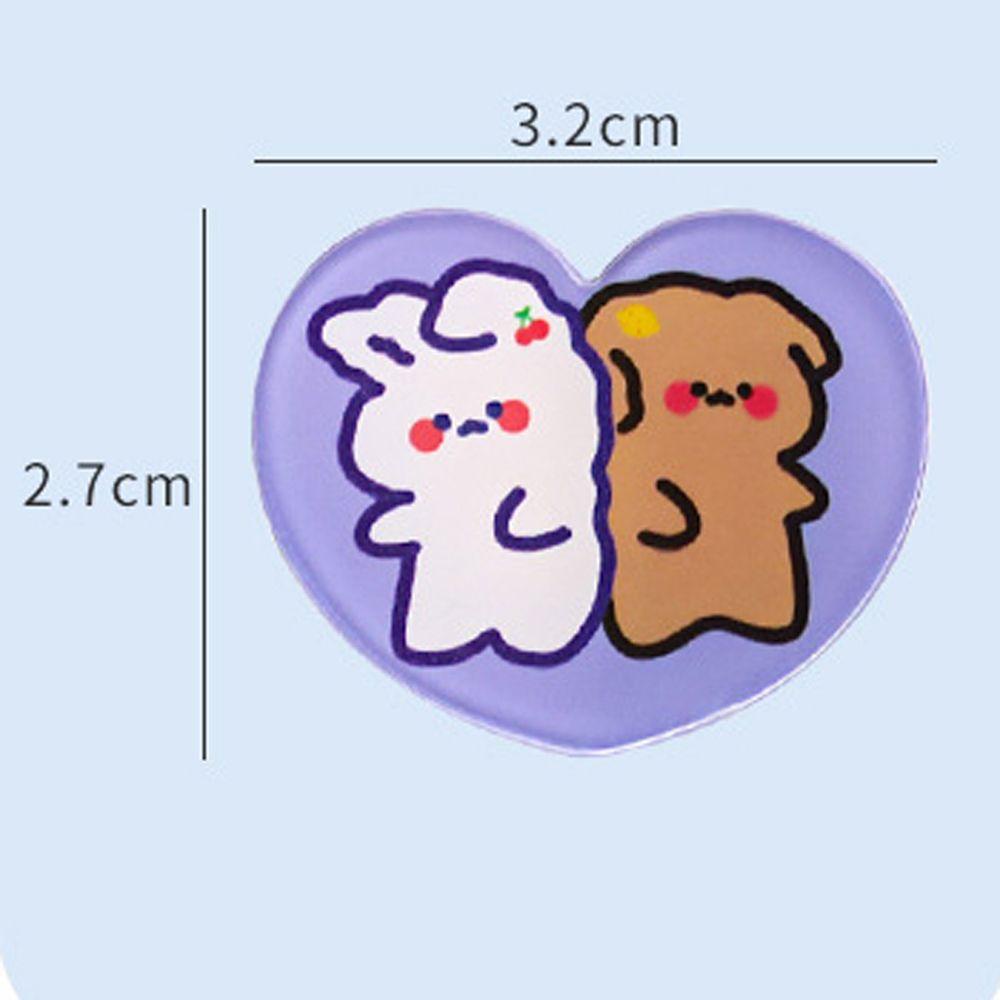 Ghim Cài Áo Bằng Acrylic Hình Hoạt Hình Đáng Yêu Thời Trang