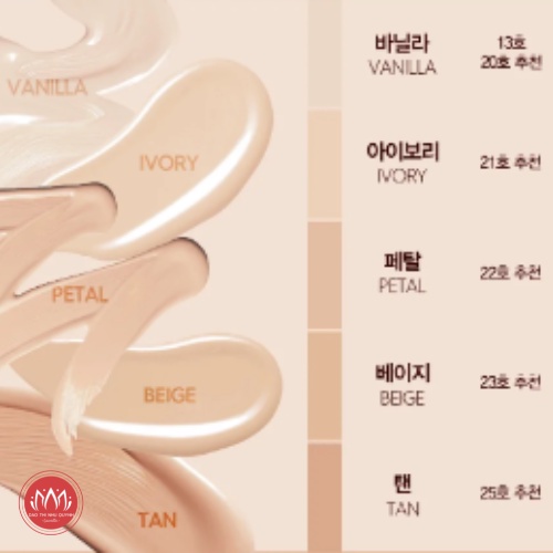 Phấn Nước Che Phủ Hoàn Hảo Espoir Pro Tailor Be Velvet Cover Cushion SPF 34 PA++ (Kèm 1 lõi thay thế)