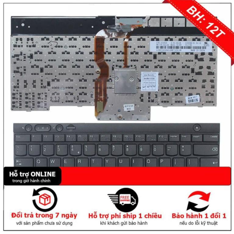 [BH12TH] Bàn Phím Laptop Lenovo T430 T530 L530 L430 W530 X230 X230i X230s