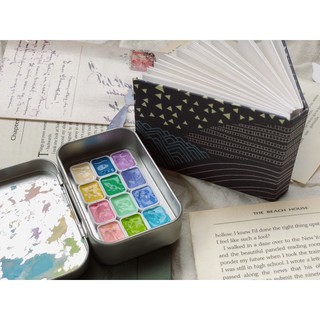 Set màu nước và sổ Candy Candy