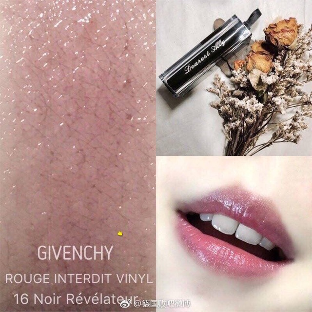 Son Dưỡng Givenchy Rouge Interdit Vinyl màu 16 - Xách tay Mỹ