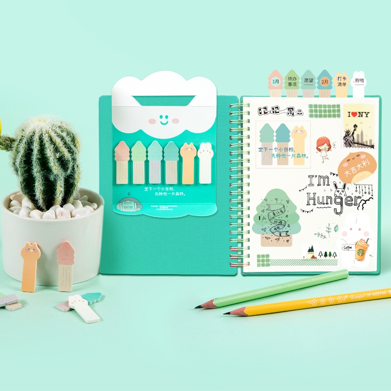 Giấy note đánh dấu trang mảnh GuangBo H01055