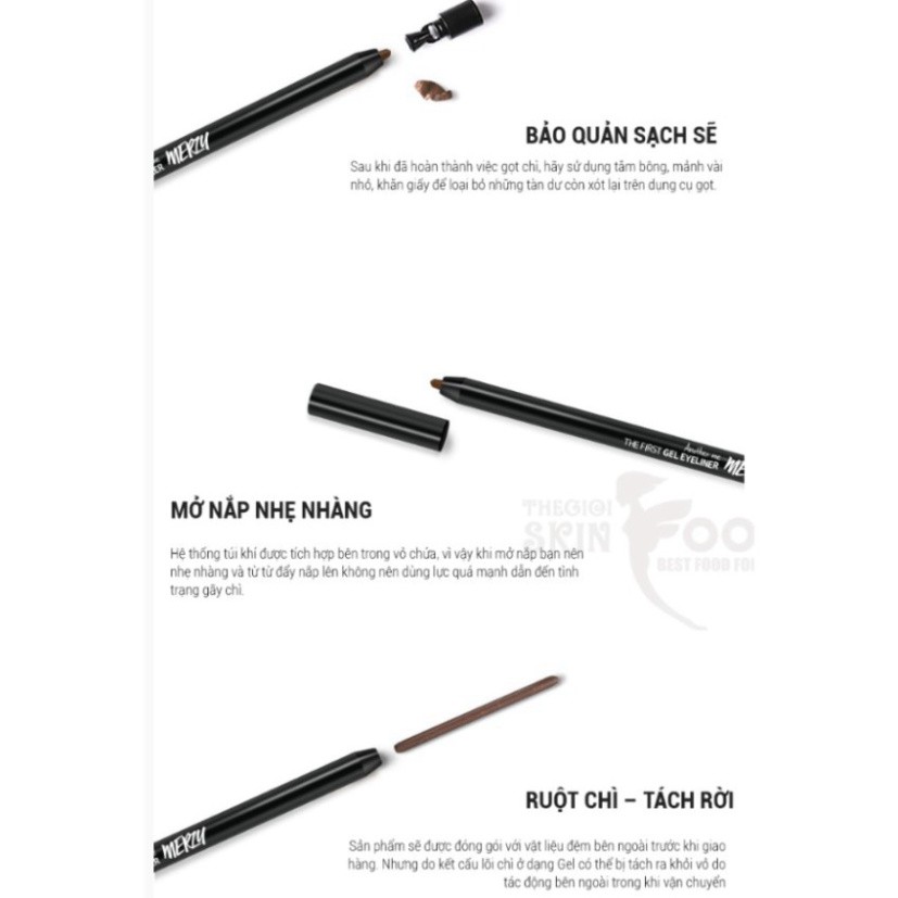 Chì Kẻ Mắt Lâu Trôi Merzy Another Me The First Gel Eyeliner 0.5g Q84